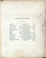 Table of Contents, Buffalo 1872